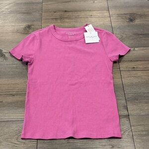American Eagle Outfitters Pink Short Sleeve Tee